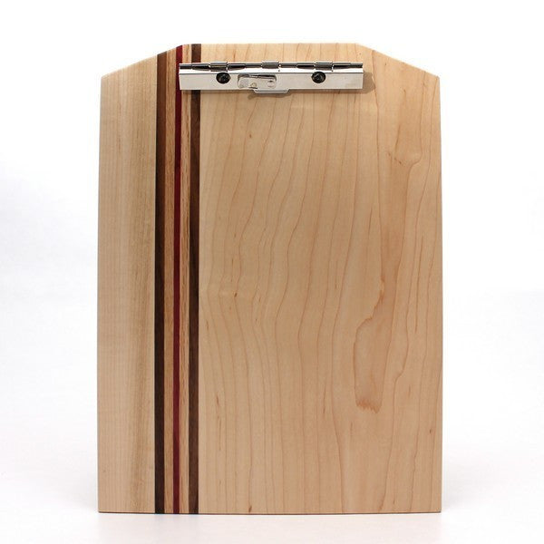 Standard Striped Clipboard in Maple - Size 9"x13"