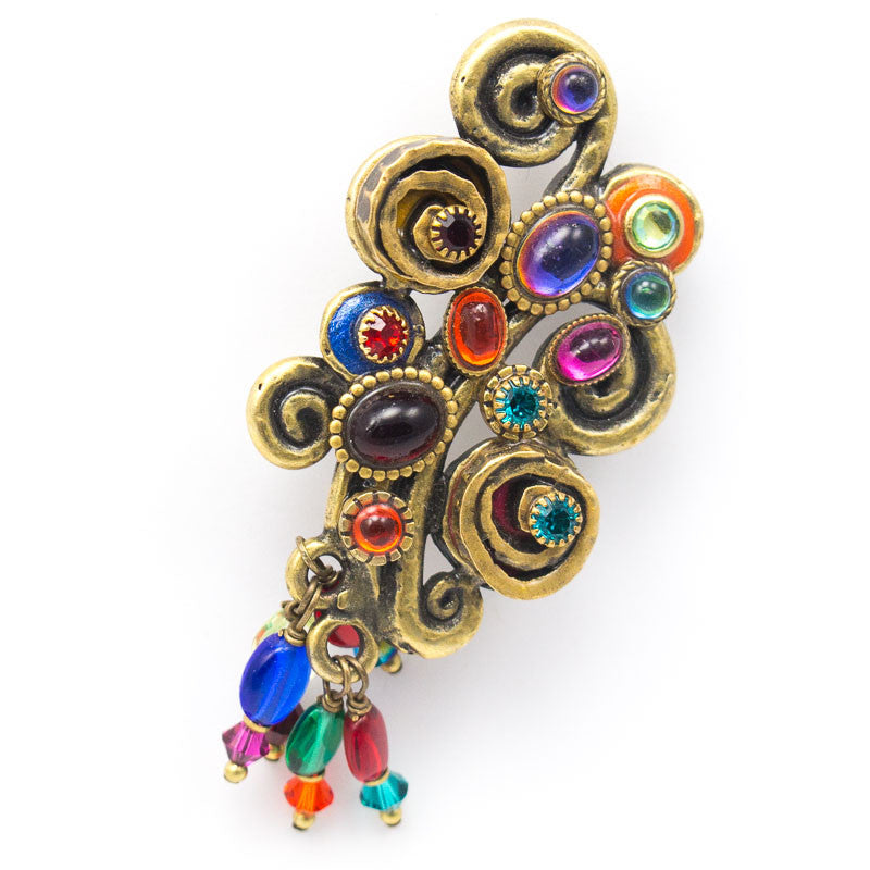 Confetti Swirls Pin by Michal Golan