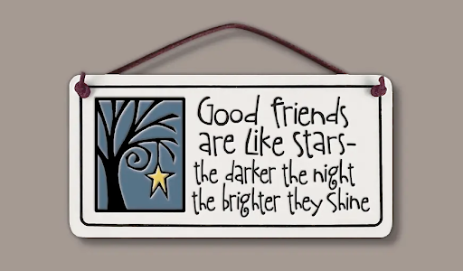 Good Friends Charmer Ceramic Tile