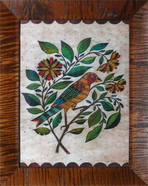 Blue Winged Bird by Susan Daul