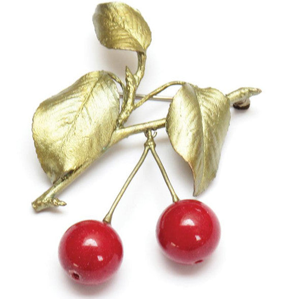Cherry Pin by Michael Michaud