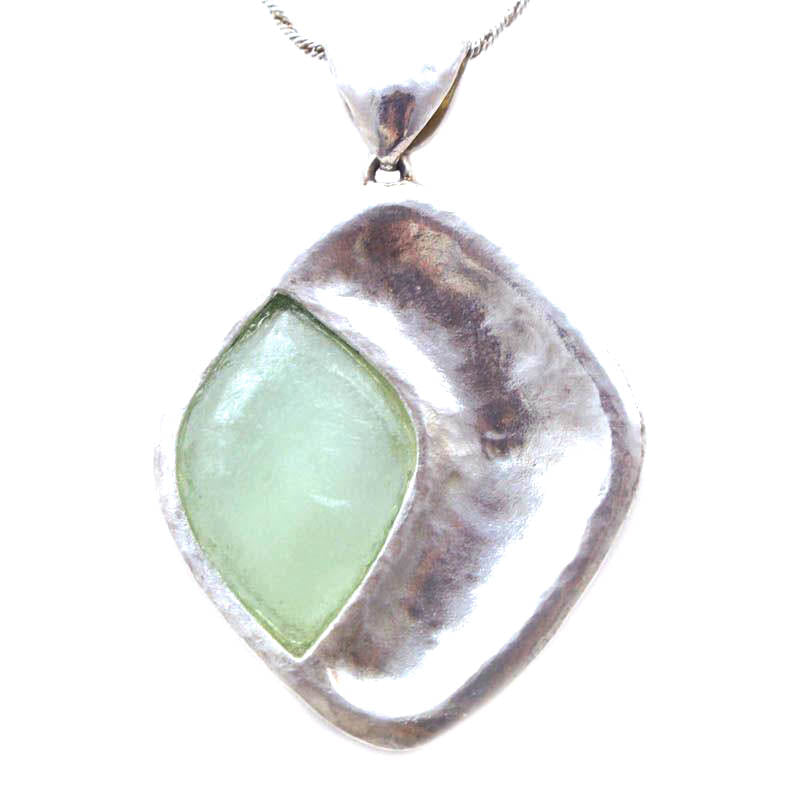 Eclipse Washed Roman Glass Necklace