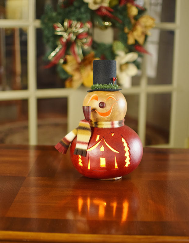 Ralphie Snowman Gourd