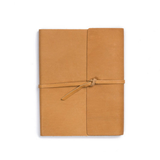 Leather Writers Log with Dot-Grid Paper - Available in Multiple Colors
