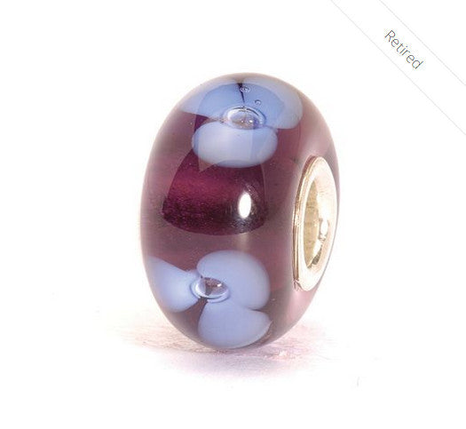 R-Purple Flower by Trollbeads