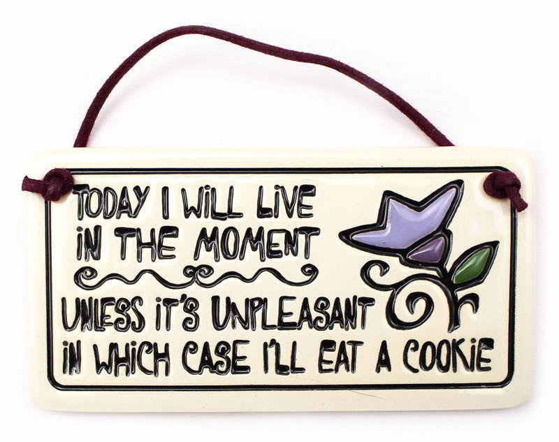 Eat A Cookie Charmer Ceramic Tile