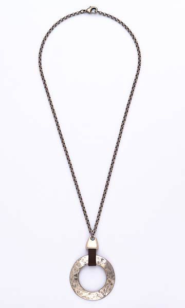 Open Circle Necklace