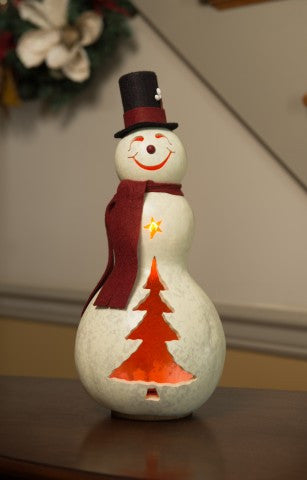 Easton Snowman Gourd