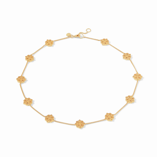 SoHo Delicate Gold Station Necklace by Julie Vos