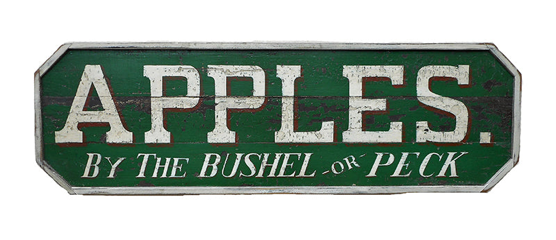 Apples by the Bushel or Peck Americana Art
