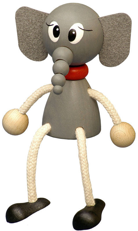 Elephant Handcrafted Wooden Jumpie