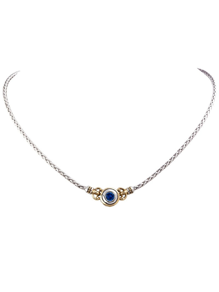 Beijos 6mm CZ Single Stone Necklace by John Medeiros