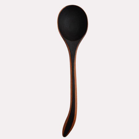 Wide Serving Spoon Blackened
