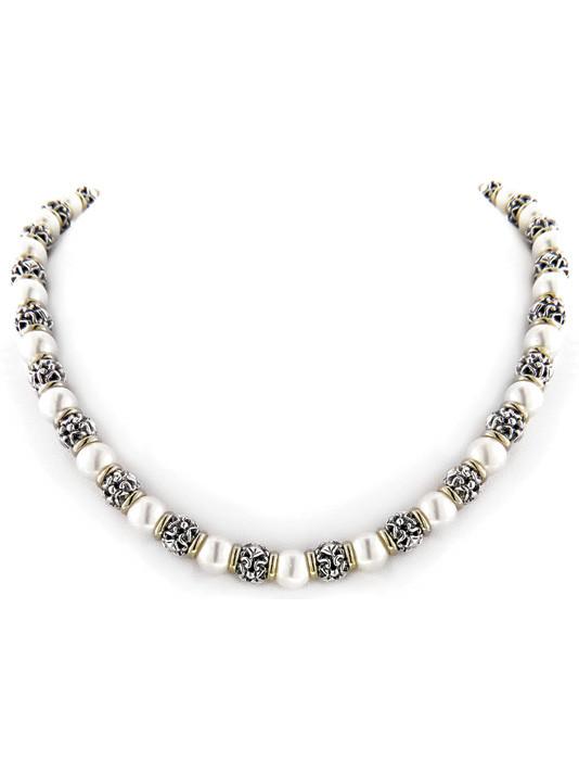 Ocean Images Collection Seashell Pearl Necklace by John Medeiros