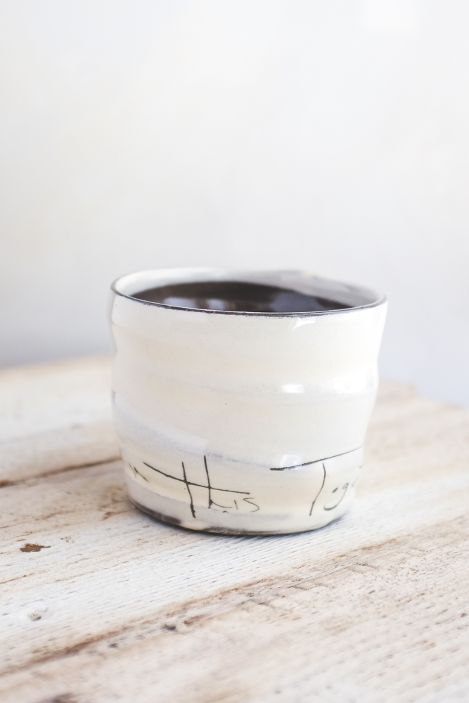 In This Together Mug Hand Painted Ceramic