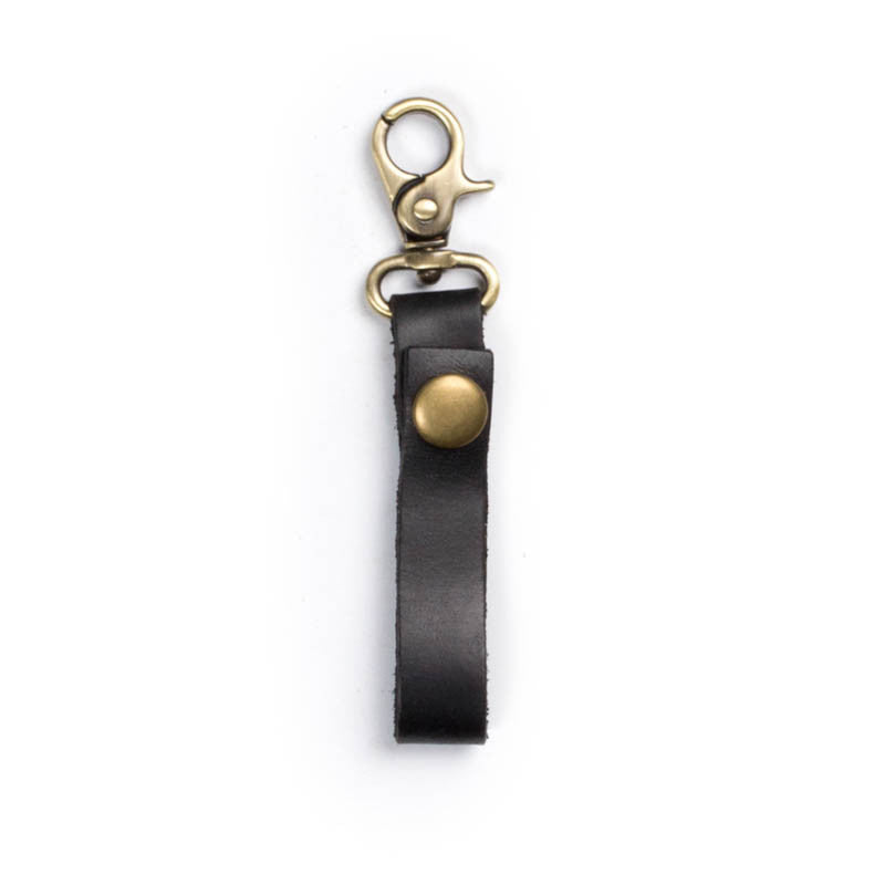 Leather Super Loop Keychain - Available in Multiple Colors