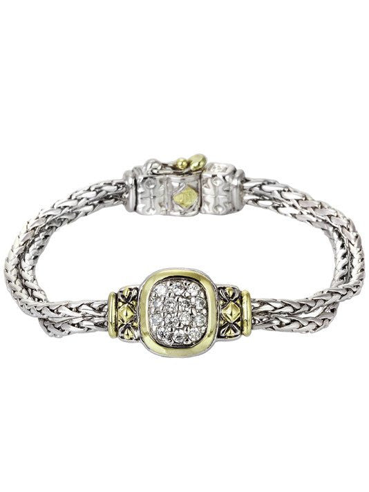 Nouveau CZ Double Strand Bracelet by John Medeiros