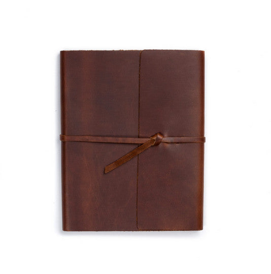 Leather Writers Log with Dot-Grid Paper - Available in Multiple Colors