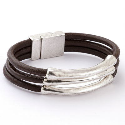 Rebellious Leather Bracelet