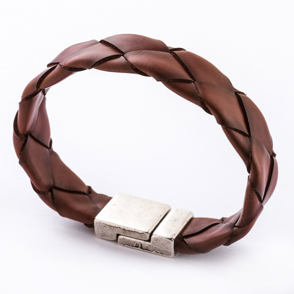 Blissful Fall Leather Bracelet