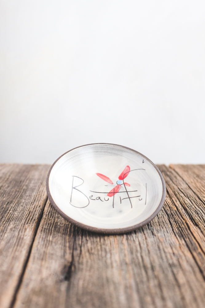 Beautiful Mini Bowl Hand Painted Ceramic