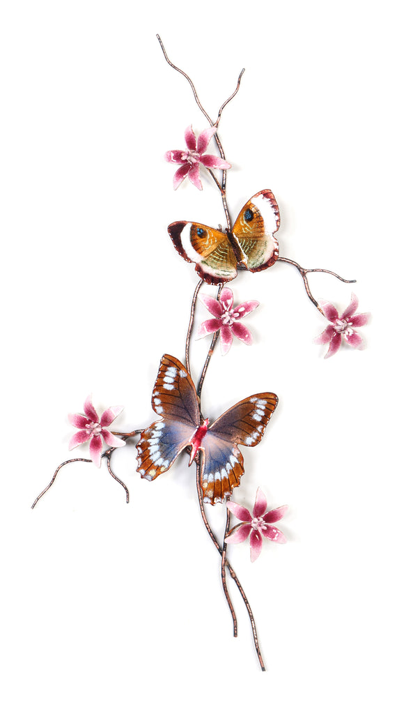 Island Swallowtail and Gold Eyemark Wall Art by Bovano