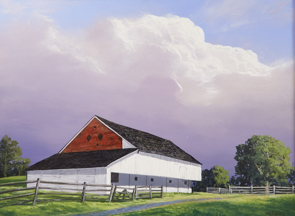 Trostle Barn by Milan Melicharek