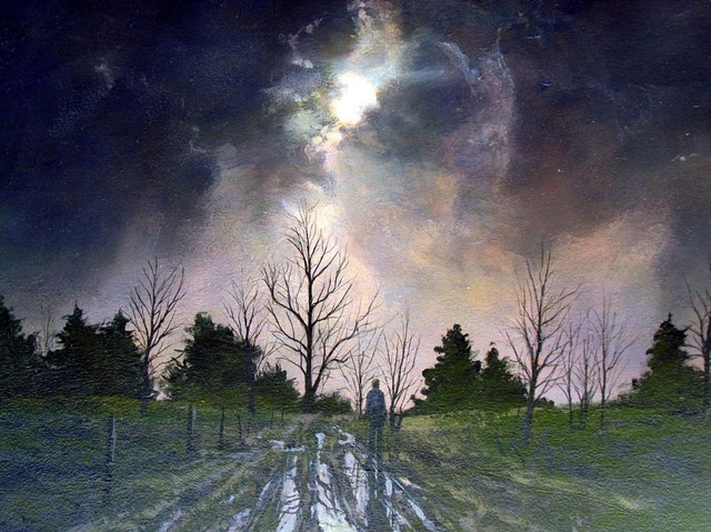 Night Walk by Milan Melicharek