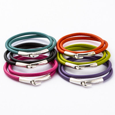 Summer Fun Leather Bracelet