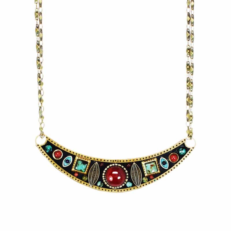 Earth Half Moon Necklace