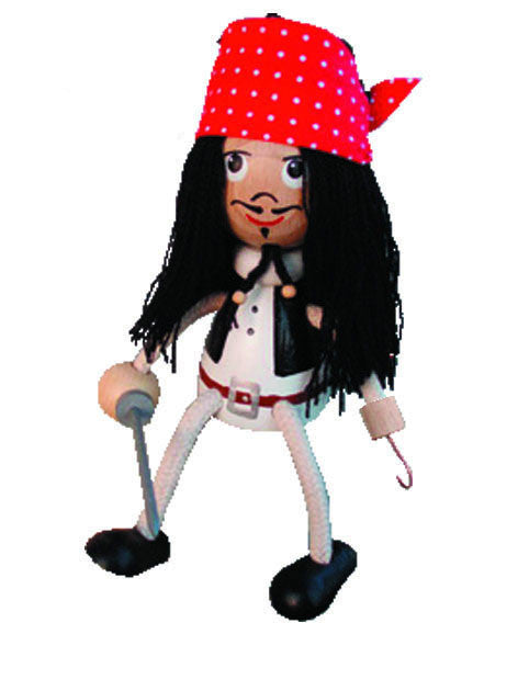 Pirate Handcrafted Wooden Jumpie