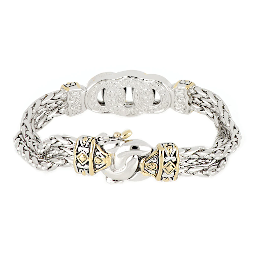Antiqua Collection - Three Circle Bracelet by John Medeiros