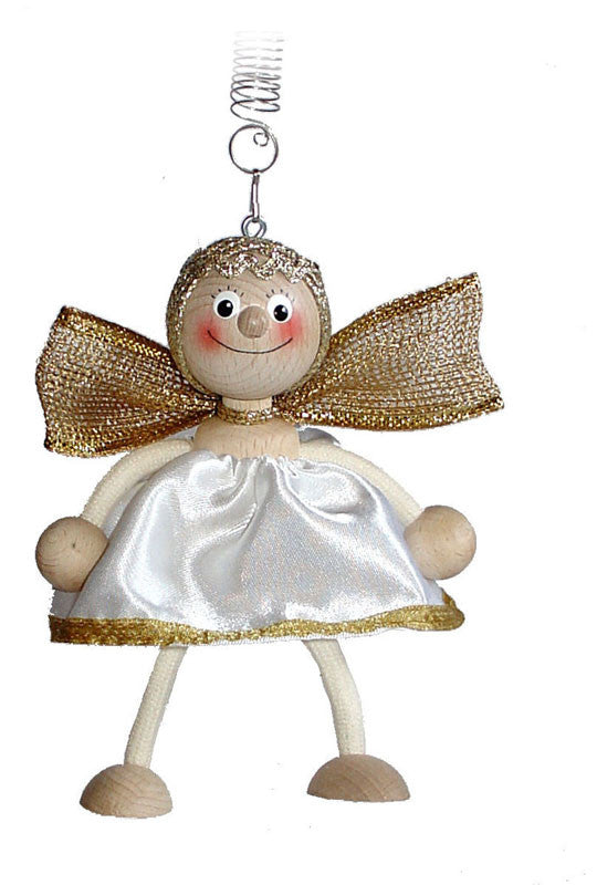 White Angel Handcrafted Wooden Jumpie