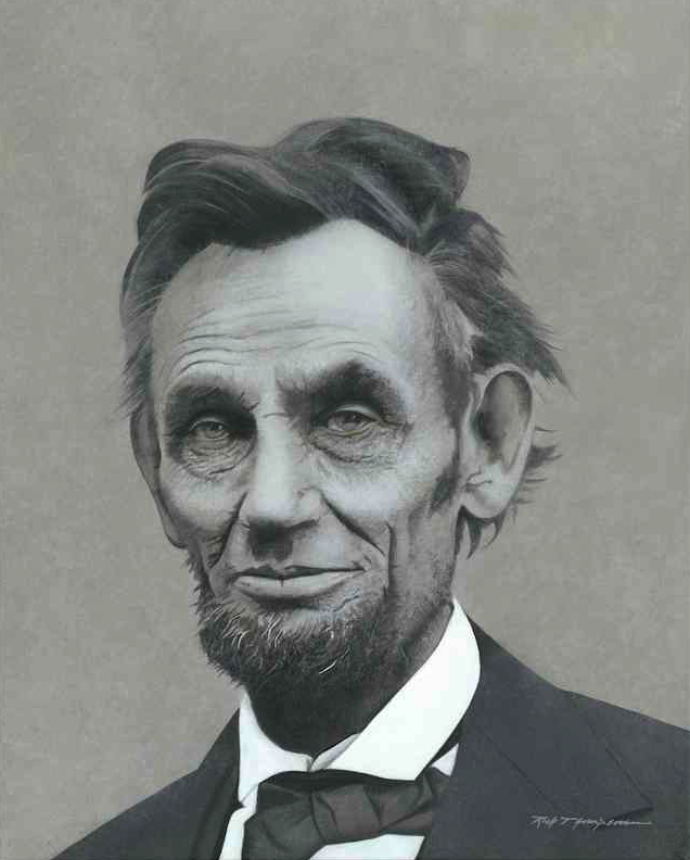 Abraham Lincoln Portrait Artist Rich Thompson