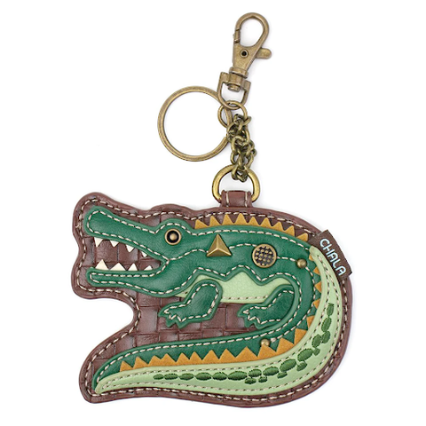 Alligator Coin Purse and Key Chain