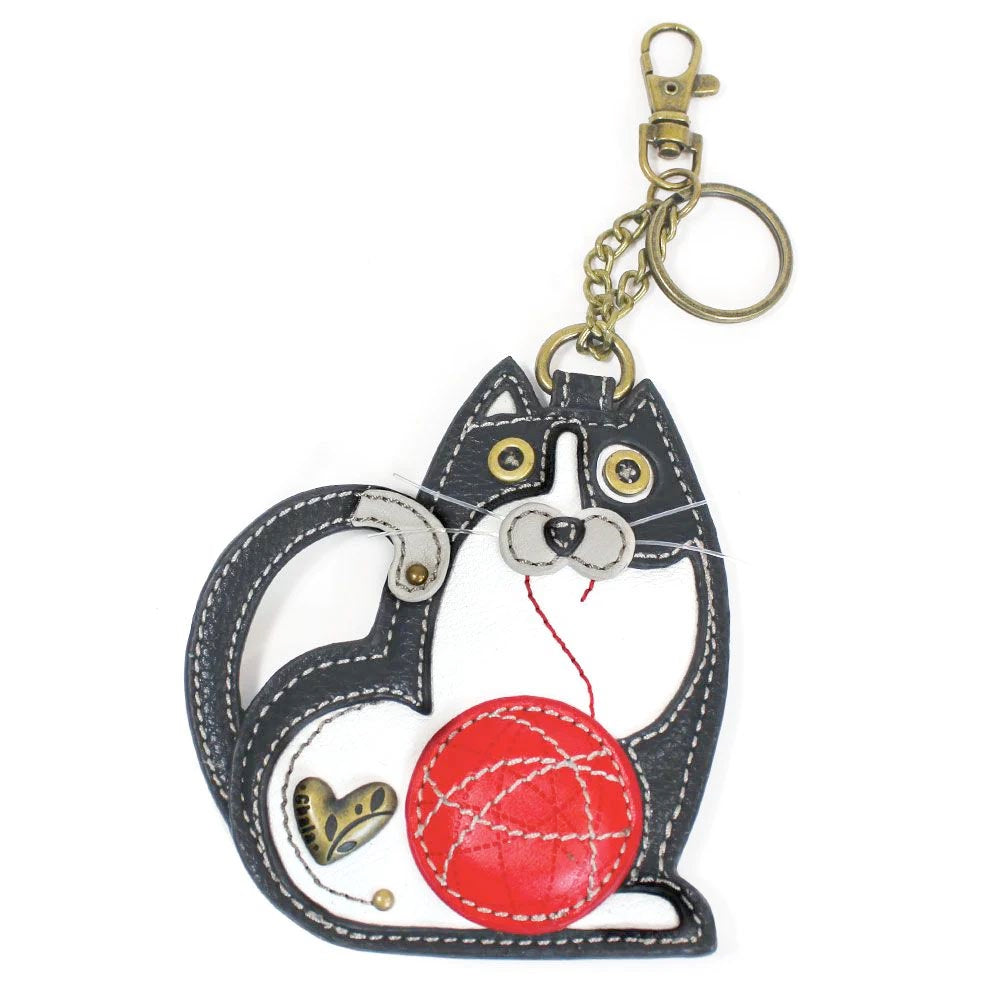 Fat Cat Coin Purse and Key Chain