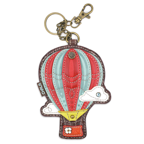 Hot Air Balloon Coin Purse and Key Chain