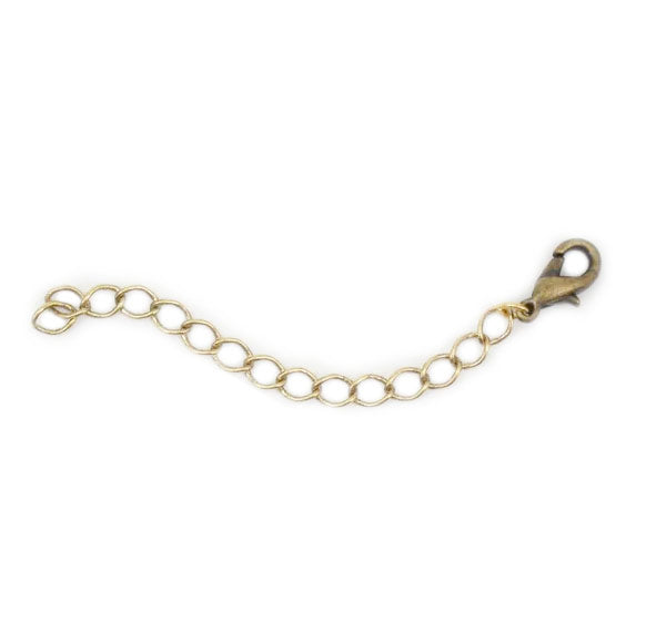 Gold Tone Necklace Extender by Firefly Jewelry