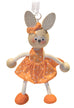 Bunny Girl Handcrafted Wooden Jumpie - Multiple Colors