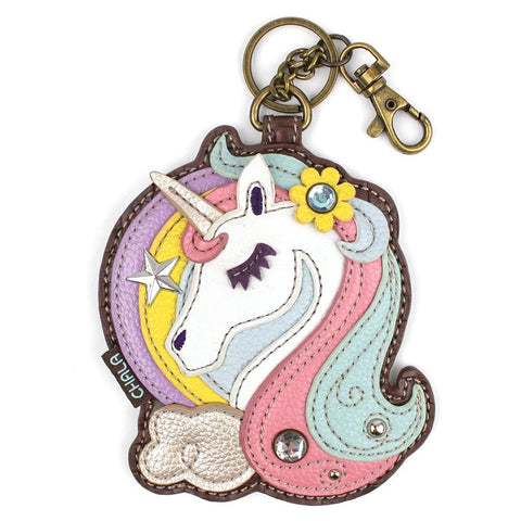 Unicorn Coin Purse and Key Chain