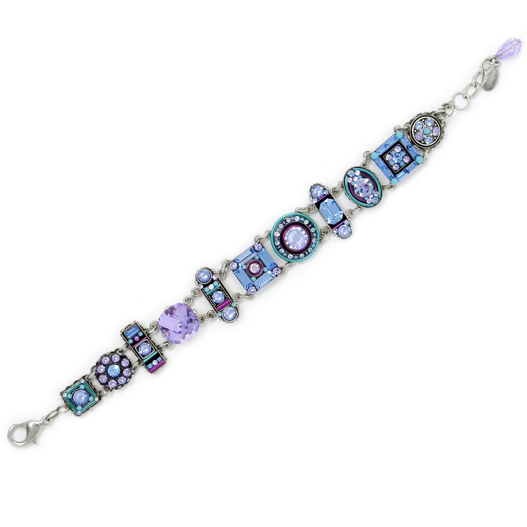 Lavender La Dolce Vita Crystal Bracelet by Firefly Jewelry