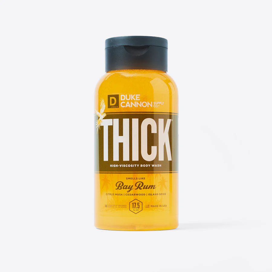 BAY RUM THICK HIGH VISCOSITY BODY WASH BY DUKE CANNON