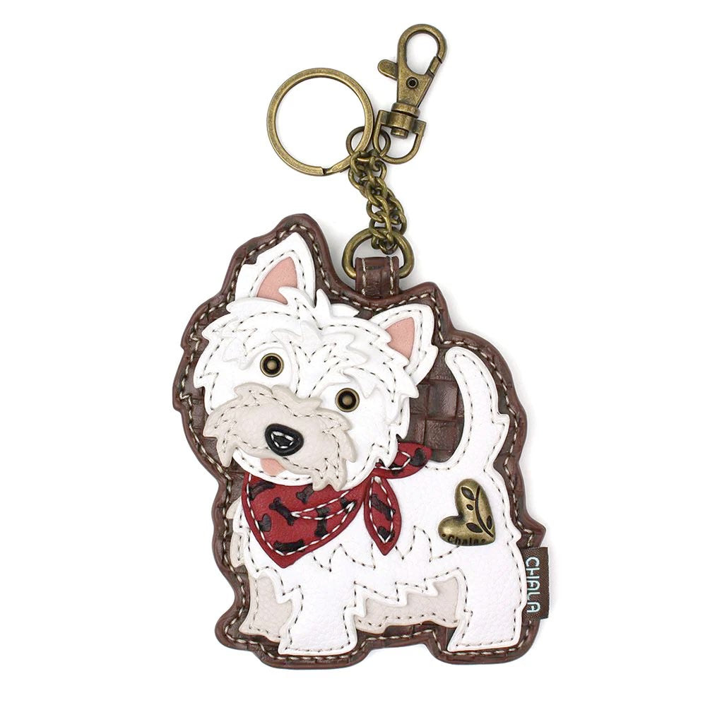 Westie Coin Purse and Key Chain