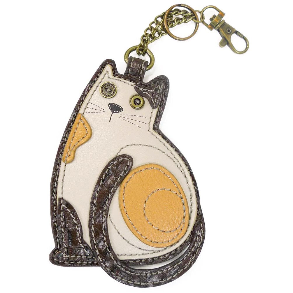 LaZzy Cat Coin Purse and Key Chain