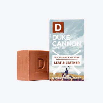 LEAF AND LEATHER BIG ASS BRICK OF SOAP BY DUKE CANNON