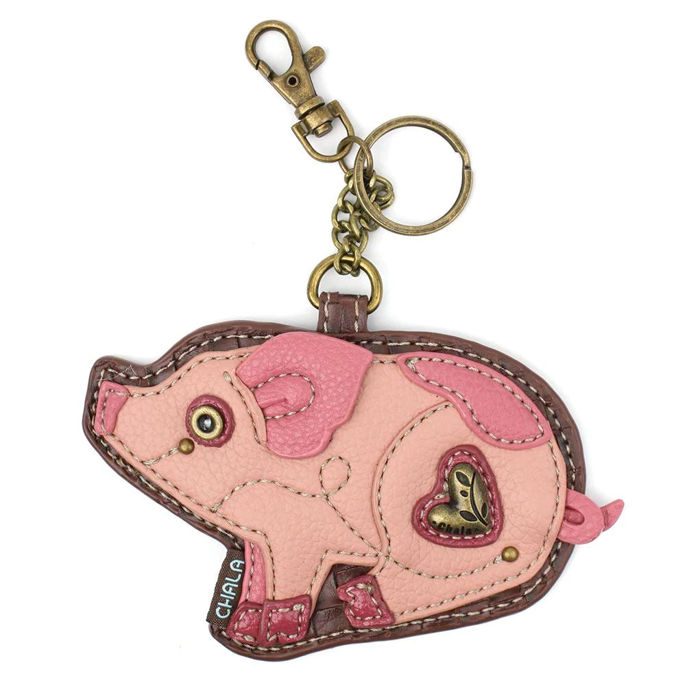 Pig Coin Purse and Key Chain