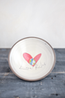 Love Rules Hand Painted Ceramic Pasta Bowl
