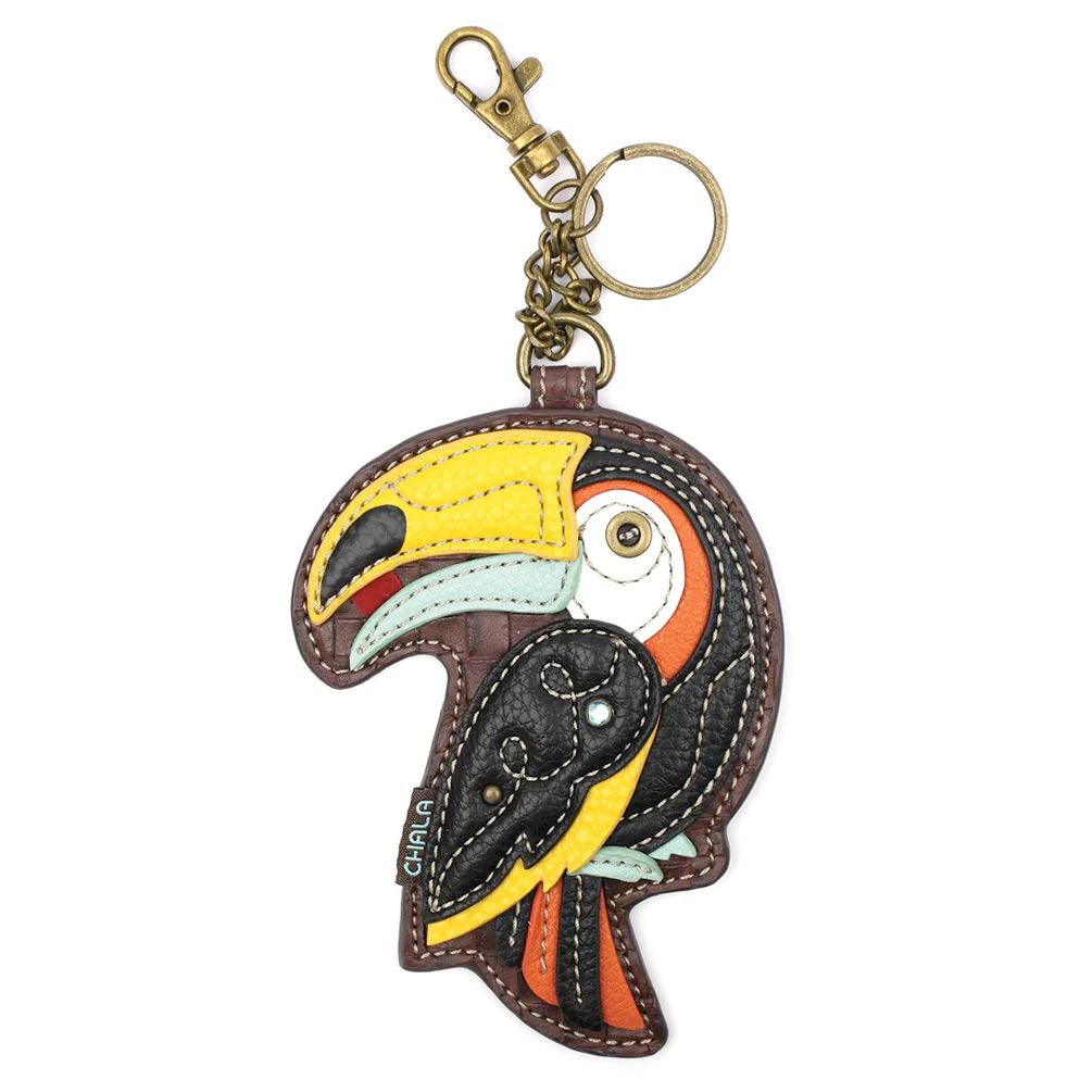 Toucan Coin Purse and Key Chain