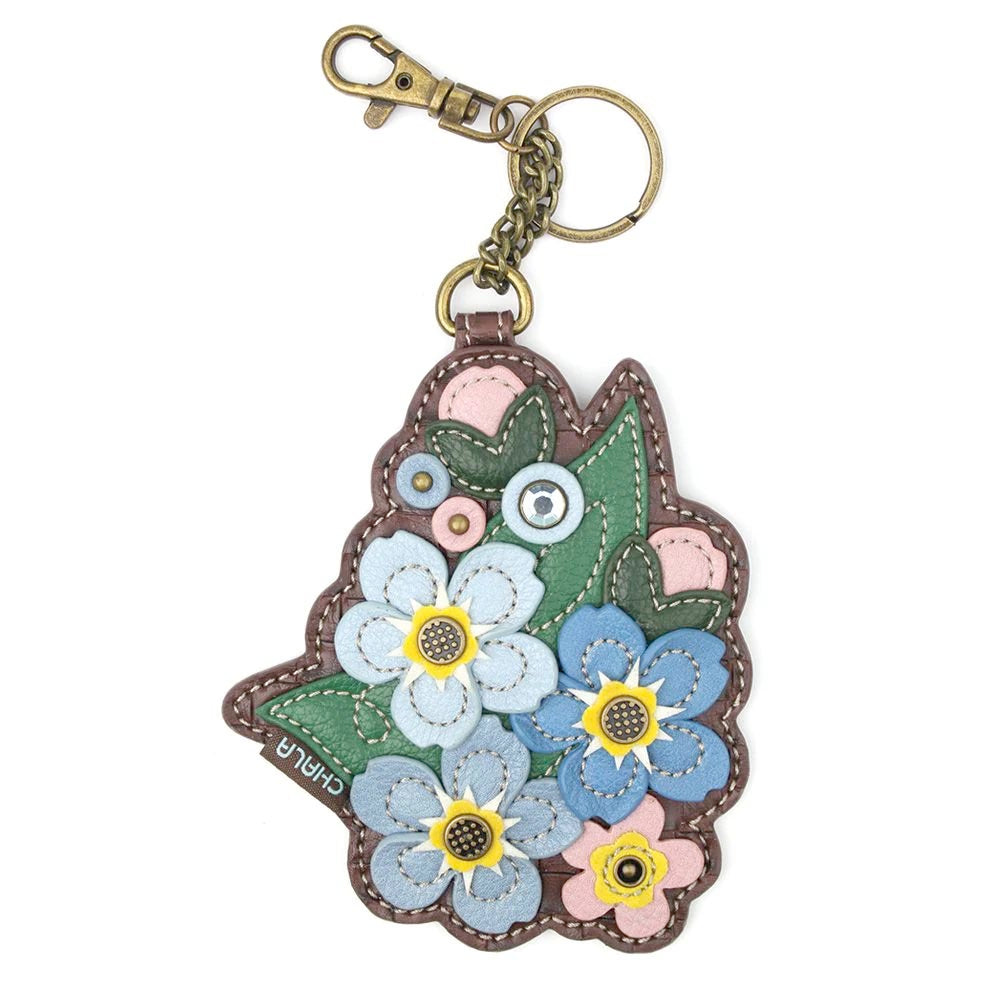 Forget Me Not Coin Purse and Key Chain