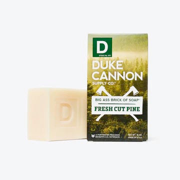 FRESH CUT PINE BIG ASS BRICK OF SOAP BY DUKE CANNON